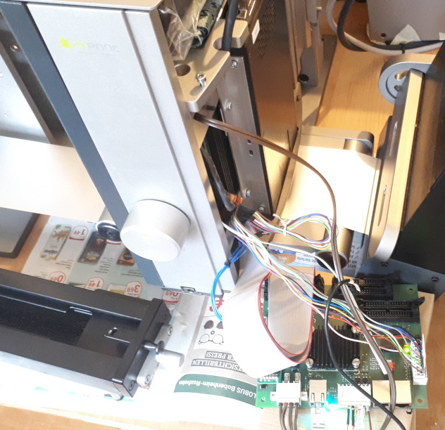 Testaufbau neue Platine